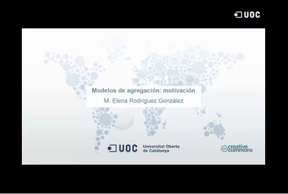 V�deo. Modelos de agregaci�n: motivaci�n