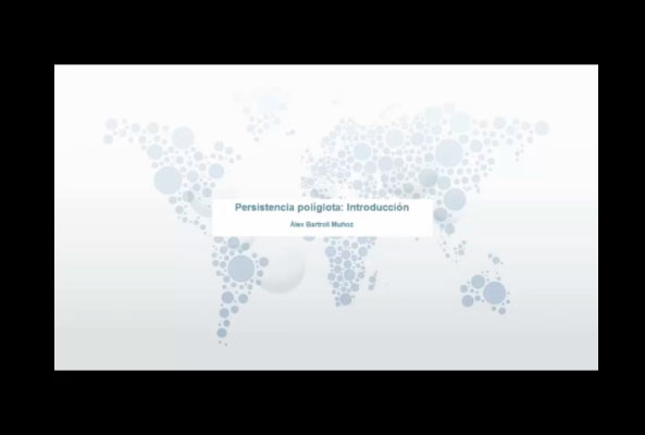 V�deo. Persitencia pol�glota: Introducci�n